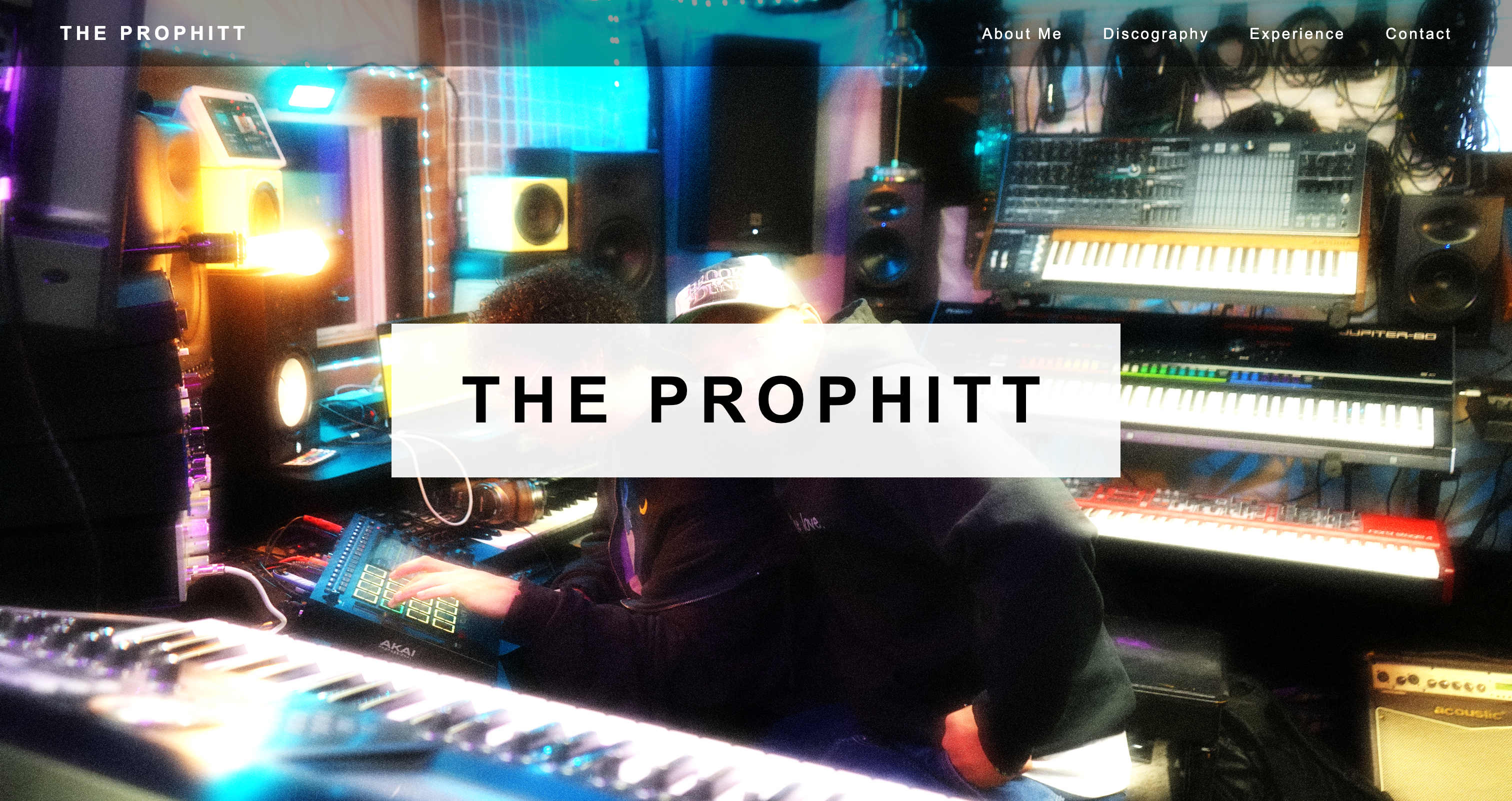 The Prophitt Website Homepage